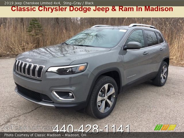 2019 Jeep Cherokee Limited 4x4 in Sting-Gray