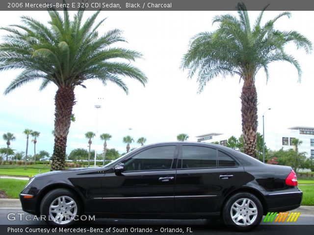 2006 Mercedes-Benz E 320 CDI Sedan in Black