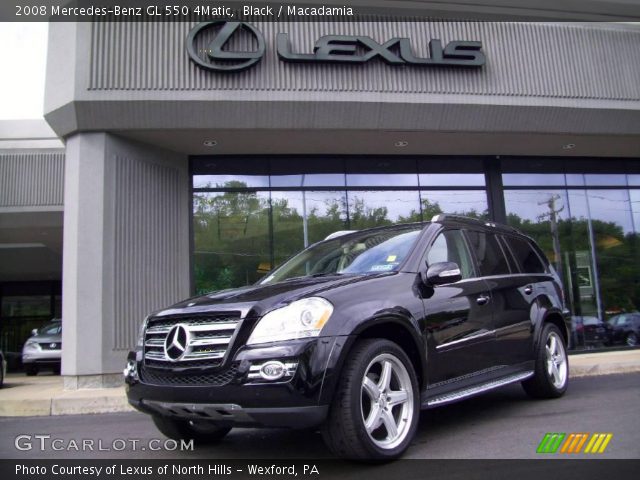 2008 Mercedes-Benz GL 550 4Matic in Black