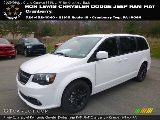 2019 Dodge Grand Caravan SE Plus in White Knuckle