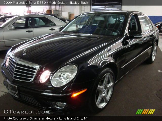 2009 Mercedes-Benz E 350 4Matic Sedan in Black