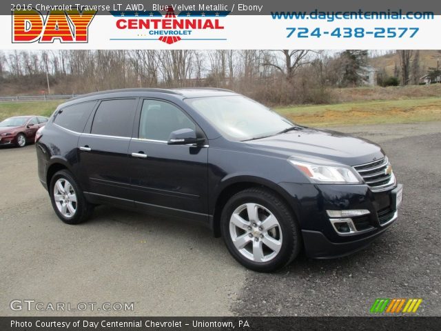 2016 Chevrolet Traverse LT AWD in Blue Velvet Metallic