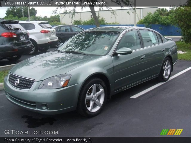2005 Nissan Altima 3.5 SE in Mystic Emerald Green