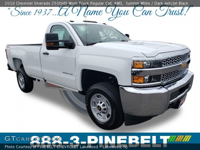 2019 Chevrolet Silverado 2500HD Work Truck Regular Cab 4WD in Summit White