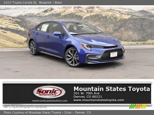 2020 Toyota Corolla SE in Blueprint