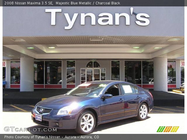 2008 Nissan Maxima 3.5 SE in Majestic Blue Metallic