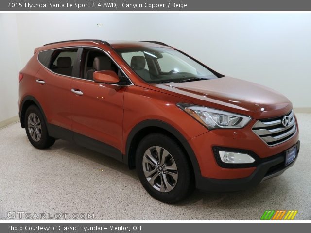 2015 Hyundai Santa Fe Sport 2.4 AWD in Canyon Copper
