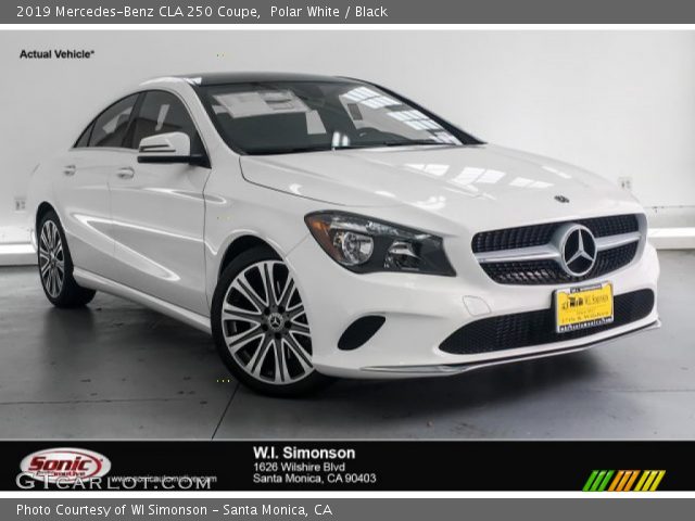 2019 Mercedes-Benz CLA 250 Coupe in Polar White