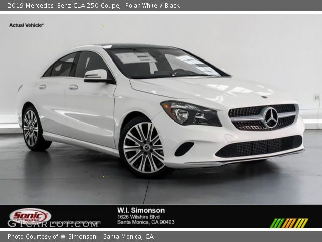 2019 Mercedes-Benz CLA 250 Coupe in Polar White