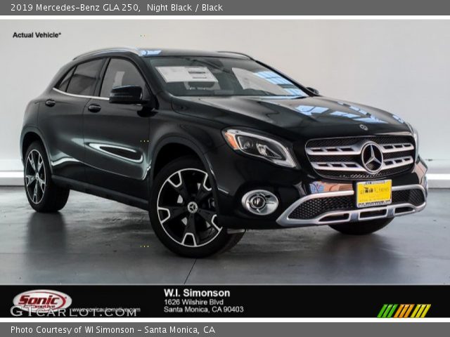 2019 Mercedes-Benz GLA 250 in Night Black