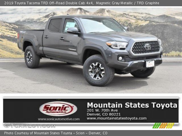 2019 Toyota Tacoma TRD Off-Road Double Cab 4x4 in Magnetic Gray Metallic