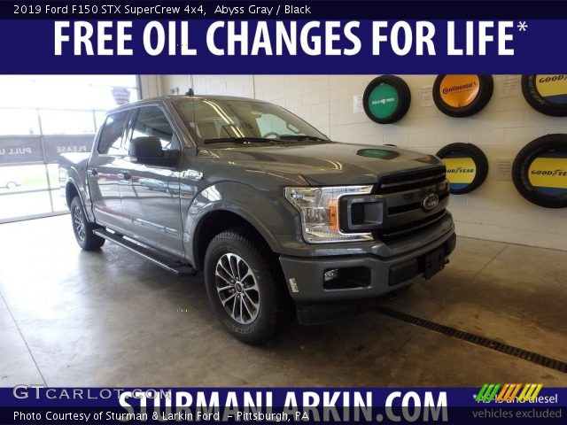 2019 Ford F150 STX SuperCrew 4x4 in Abyss Gray