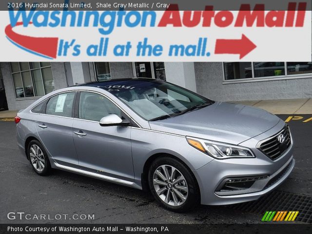 2016 Hyundai Sonata Limited in Shale Gray Metallic