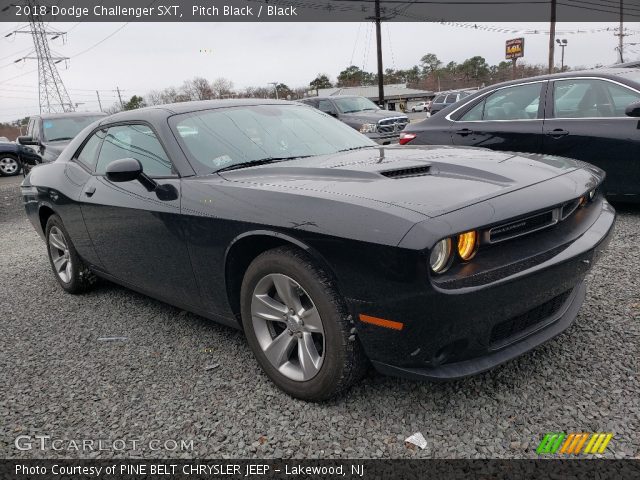 2018 Dodge Challenger SXT in Pitch Black