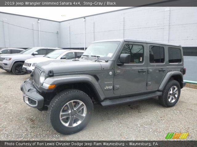 2019 Jeep Wrangler Unlimited Sahara 4x4 in Sting-Gray