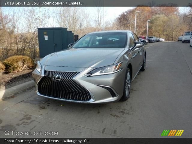 Atomic Silver 2019 Lexus Es 350 Chateau Interior