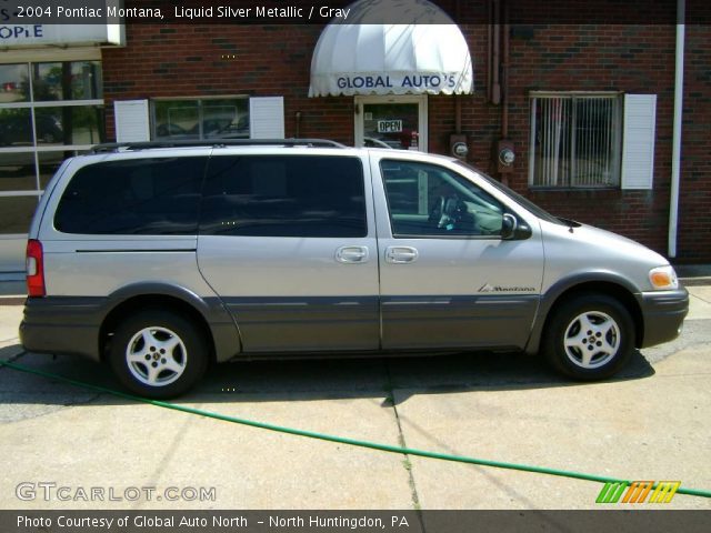 2004 Pontiac Montana  in Liquid Silver Metallic