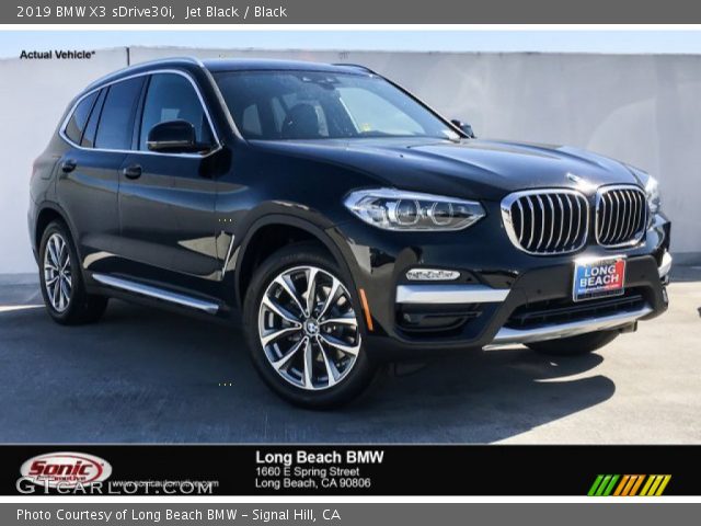 2019 BMW X3 sDrive30i in Jet Black