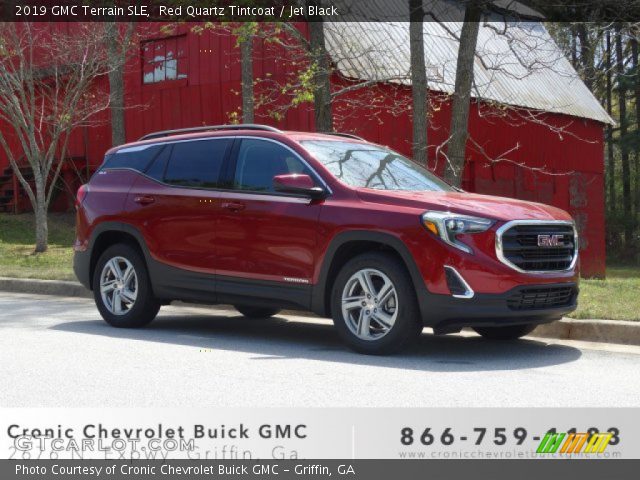 2019 GMC Terrain SLE in Red Quartz Tintcoat