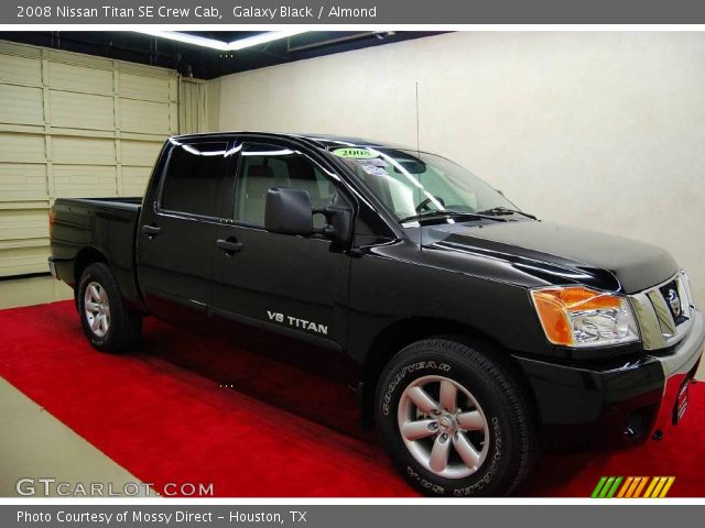 2008 Nissan Titan SE Crew Cab in Galaxy Black