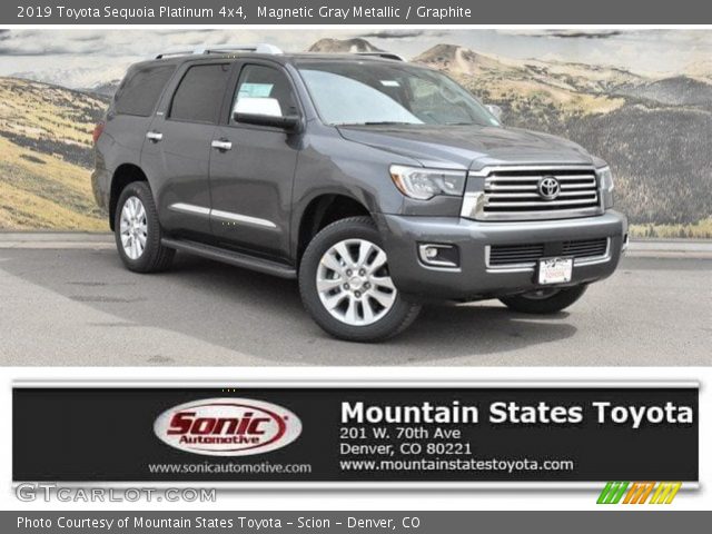 2019 Toyota Sequoia Platinum 4x4 in Magnetic Gray Metallic