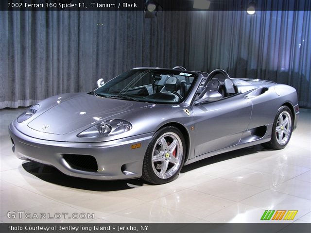 2002 Ferrari 360 Spider F1 in Titanium