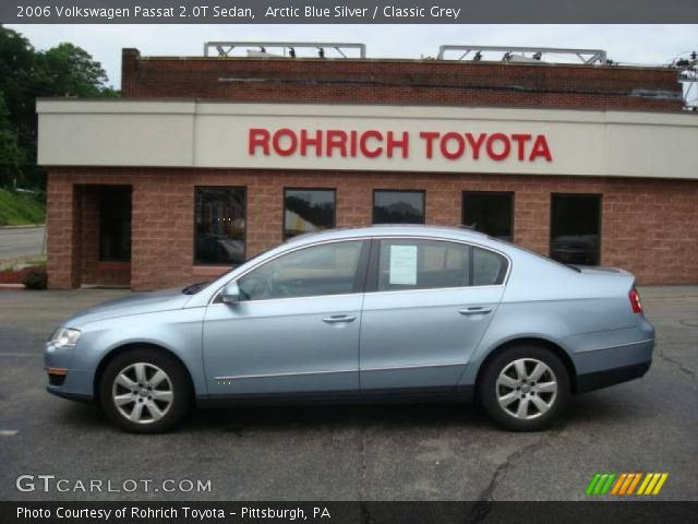 2006 Volkswagen Passat 2.0T Sedan in Arctic Blue Silver
