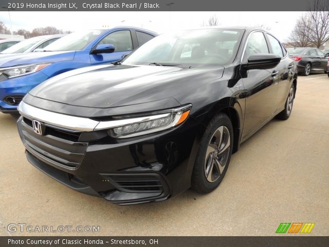 2019 Honda Insight LX in Crystal Black Pearl