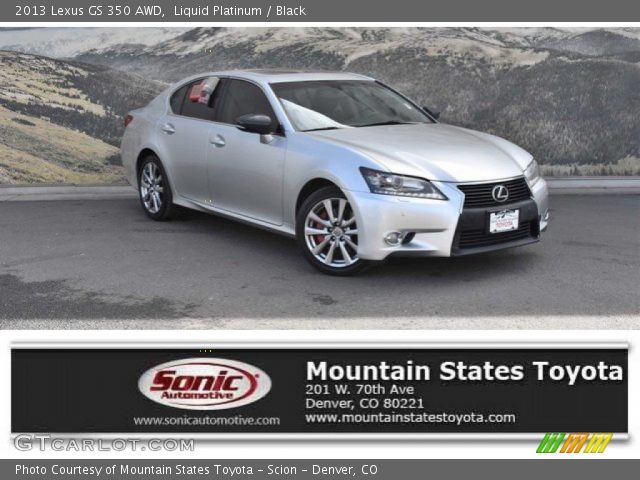 2013 Lexus GS 350 AWD in Liquid Platinum