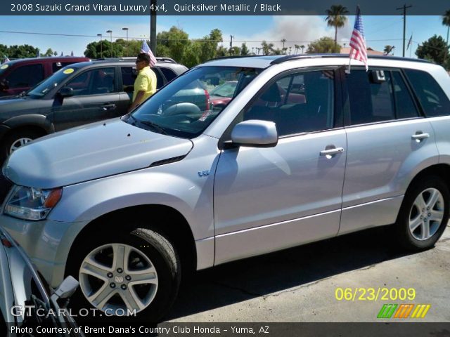 2008 Suzuki Grand Vitara Luxury 4x4 in Quicksilver Metallic