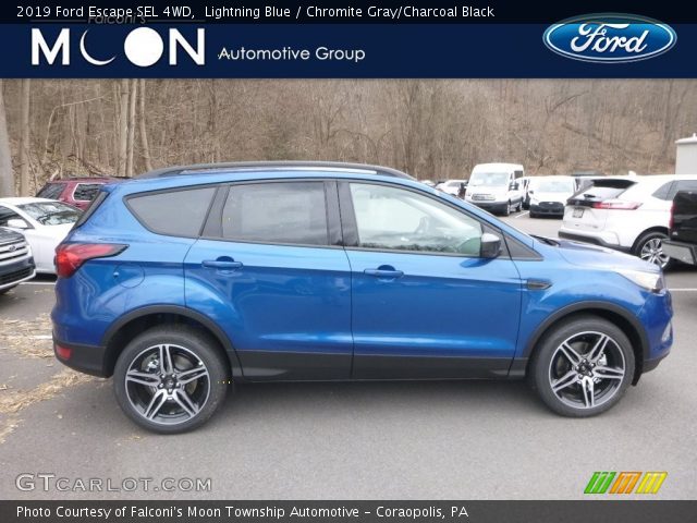 2019 Ford Escape SEL 4WD in Lightning Blue