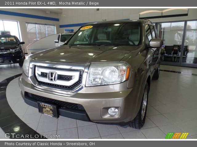 2011 Honda Pilot EX-L 4WD in Mocha Metallic