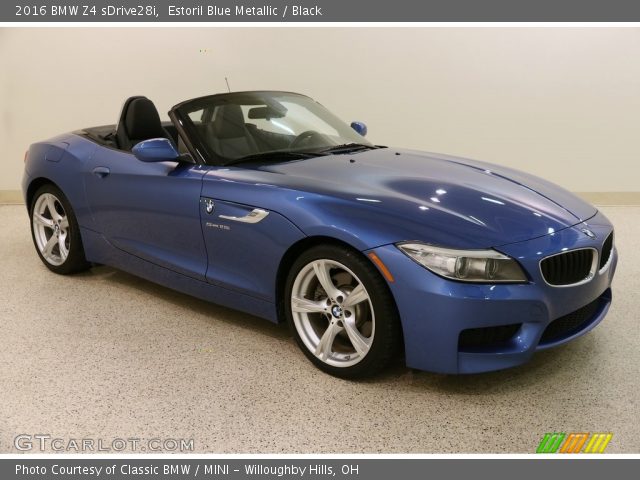 2016 BMW Z4 sDrive28i in Estoril Blue Metallic