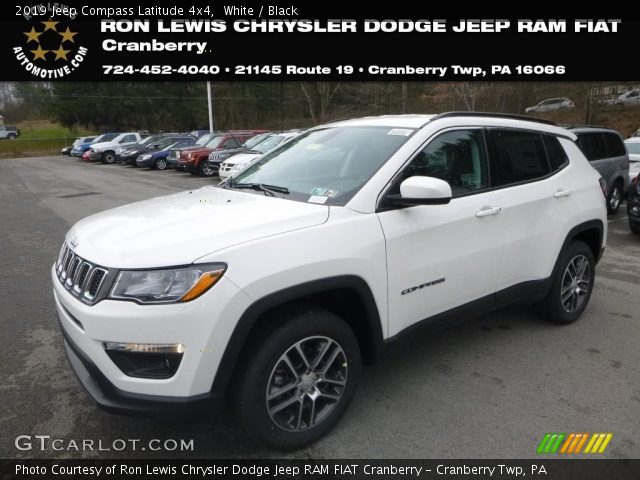 2019 Jeep Compass Latitude 4x4 in White