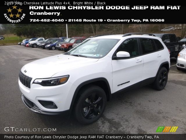2019 Jeep Cherokee Latitude Plus 4x4 in Bright White