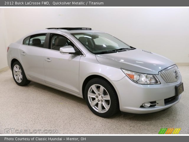 2012 Buick LaCrosse FWD in Quicksilver Metallic