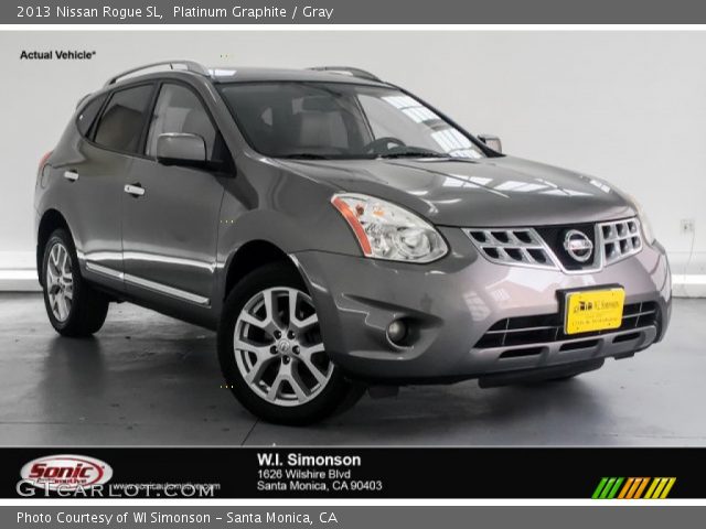 2013 Nissan Rogue SL in Platinum Graphite