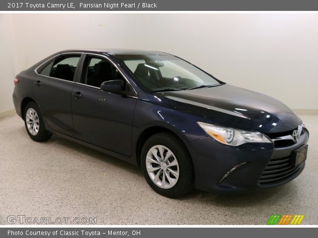 2017 Toyota Camry LE in Parisian Night Pearl