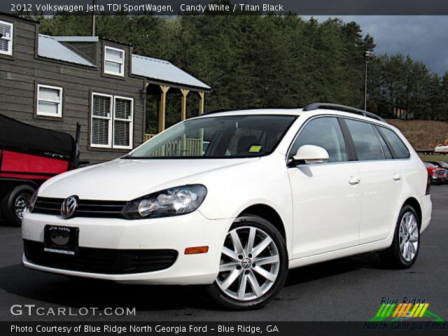 2012 Volkswagen Jetta TDI SportWagen in Candy White