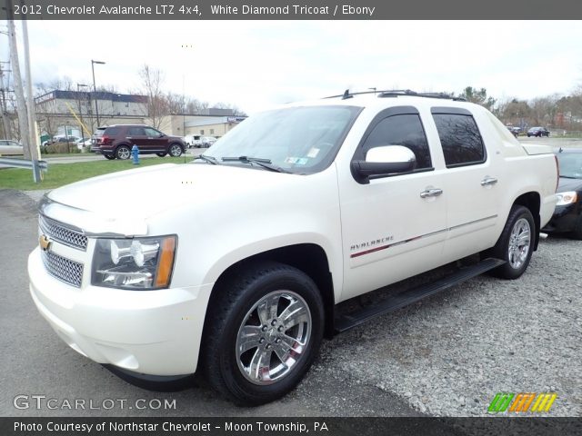 2012 Chevrolet Avalanche LTZ 4x4 in White Diamond Tricoat