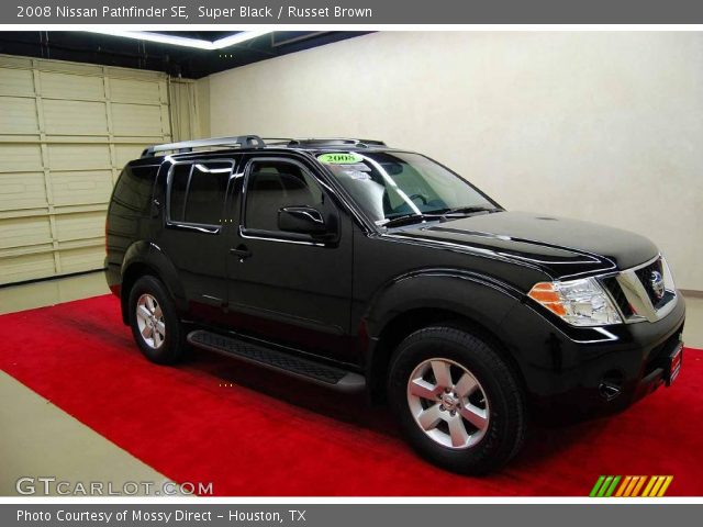 2008 Nissan Pathfinder SE in Super Black