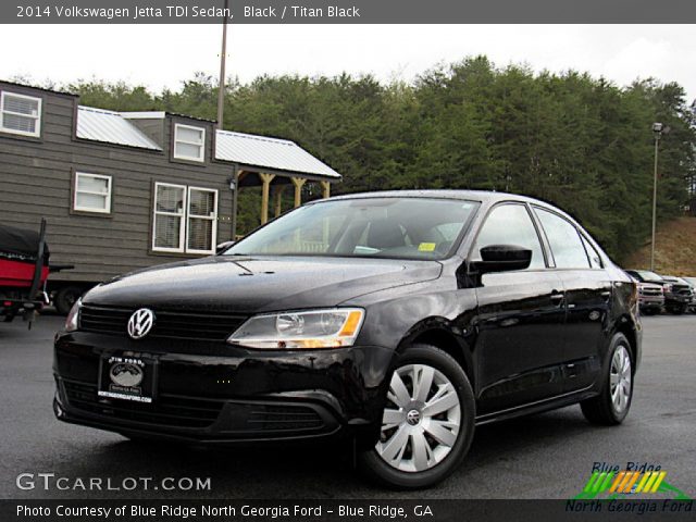 2014 Volkswagen Jetta TDI Sedan in Black