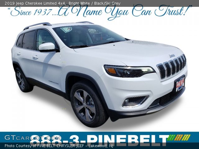 2019 Jeep Cherokee Limited 4x4 in Bright White