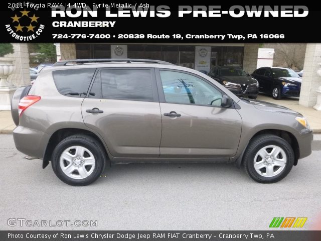 2011 Toyota RAV4 I4 4WD in Pyrite Metallic