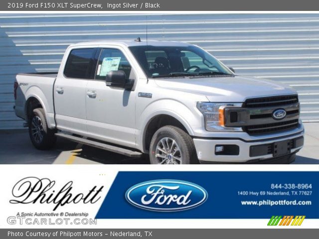 2019 Ford F150 XLT SuperCrew in Ingot Silver