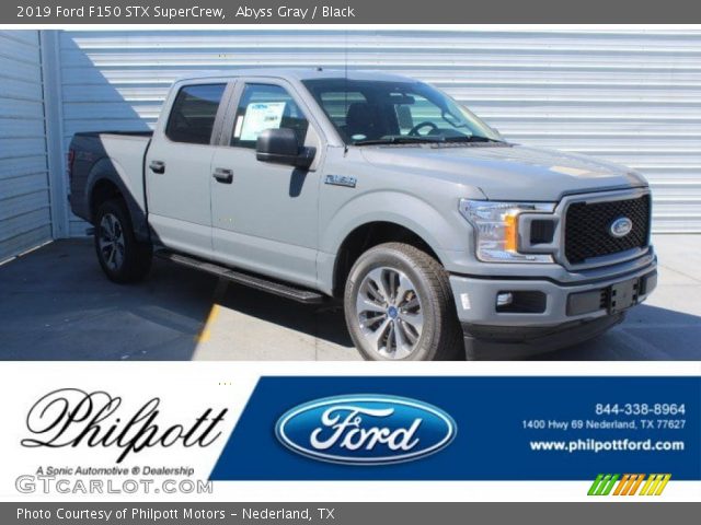 2019 Ford F150 STX SuperCrew in Abyss Gray
