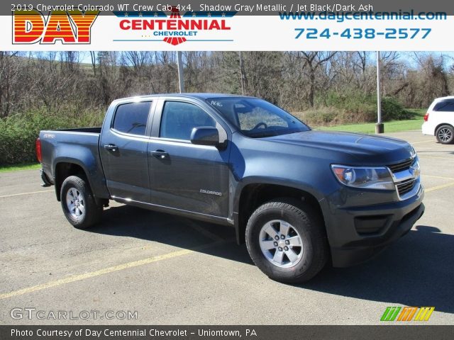 2019 Chevrolet Colorado WT Crew Cab 4x4 in Shadow Gray Metallic