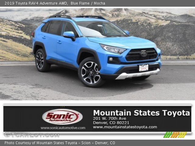 2019 Toyota RAV4 Adventure AWD in Blue Flame