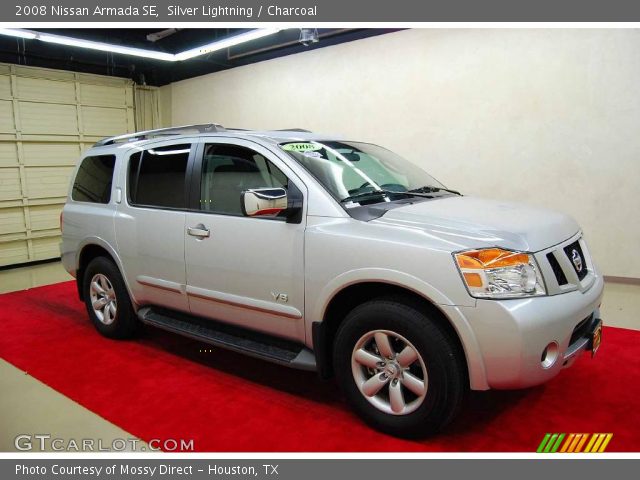 2008 Nissan Armada SE in Silver Lightning