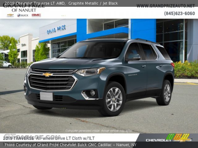 2019 Chevrolet Traverse LT AWD in Graphite Metallic